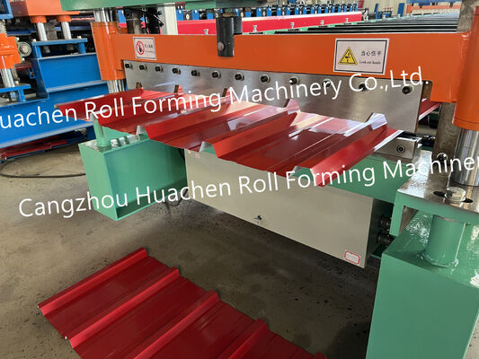 Máy tạo hình gạch mái một lớp cuộn kim loại cường độ cao, máy tạo hình cuộn tấm lợp