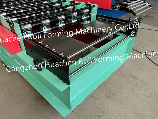 Máy tạo hình gạch mái một lớp cuộn kim loại cường độ cao, máy tạo hình cuộn tấm lợp