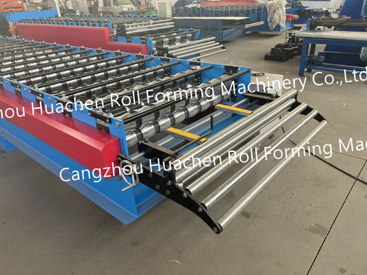 Xuất khẩu tiêu chuẩn thép tấm mái gạch và tường bảng cuộn hình thành máy làm