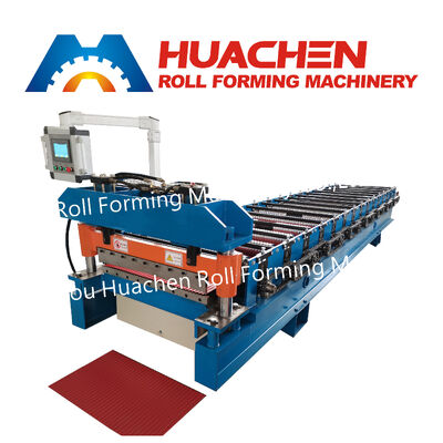 Máy chế tạo tấm mái vòm / tấm tường / máy sản xuất gạch