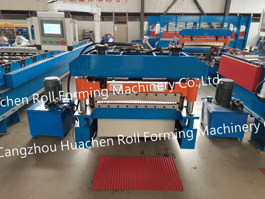 Máy chế tạo tấm mái vòm / tấm tường / máy sản xuất gạch