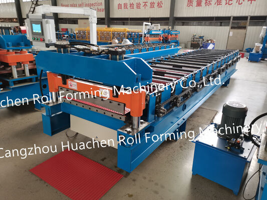 Máy chế tạo tấm mái vòm / tấm tường / máy sản xuất gạch
