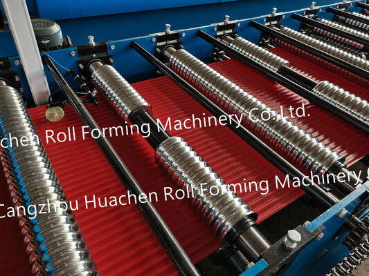 Máy chế tạo tấm mái vòm / tấm tường / máy sản xuất gạch