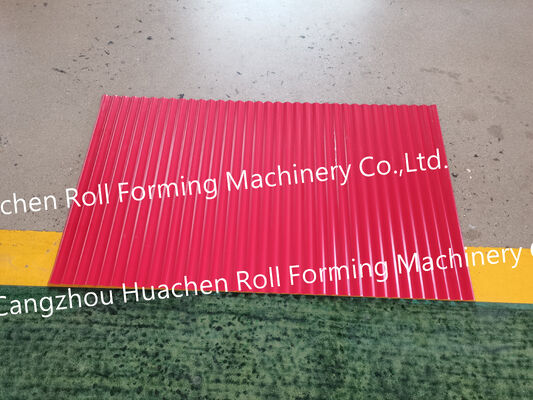 Máy chế tạo tấm mái vòm / tấm tường / máy sản xuất gạch