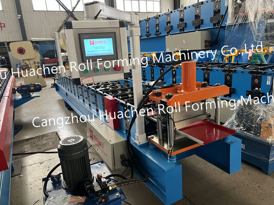 Floor roller-formed steel sheet roofing machine - Produces various corrugated roof tiles