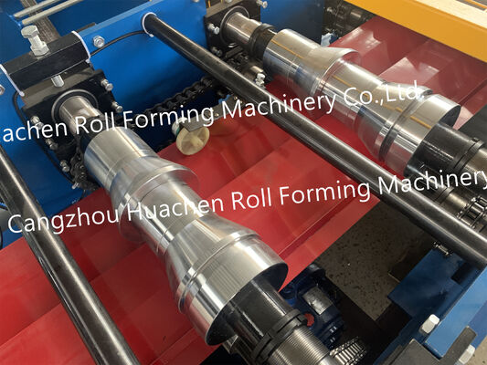 Glazed Roof Tile Sheet Making Machine Press Step Glazed Tile Roll Former Line