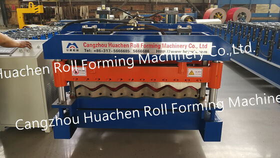 Máy chế biến tấm cuộn tấm mái bằng thép Pbr Panel với