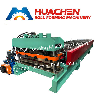 Máy tạo hình cuộn hồ sơ mái nhà bằng kim loại bằng thép lốp