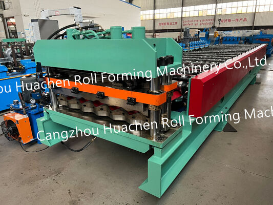 Máy tạo hình cuộn hồ sơ mái nhà bằng kim loại bằng thép lốp