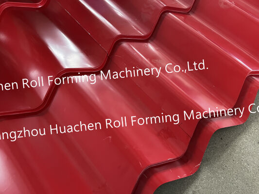 Roof Tile Forming Machine Glazed Tile Making Machine Steel Sheet Roll Former