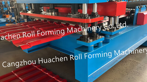 Máy tạo cuộn tấm thép trapezoid có hiệu suất cao