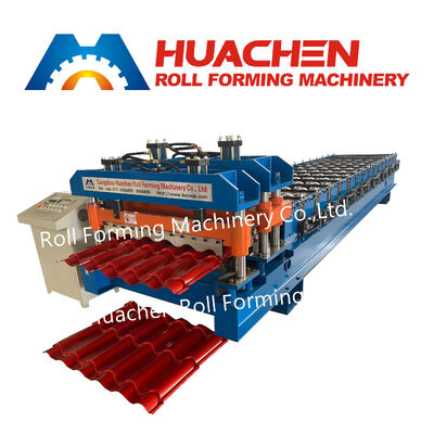 Steel Tile Roofing Sheet Roll Forming Machine for Building Material