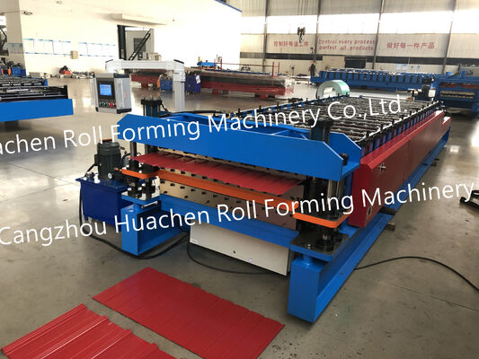 Corrugated Roof Roll Forming Machine Used Corrugated Roll Forming Machinery for Roofing Sheet and Tile Floor Use