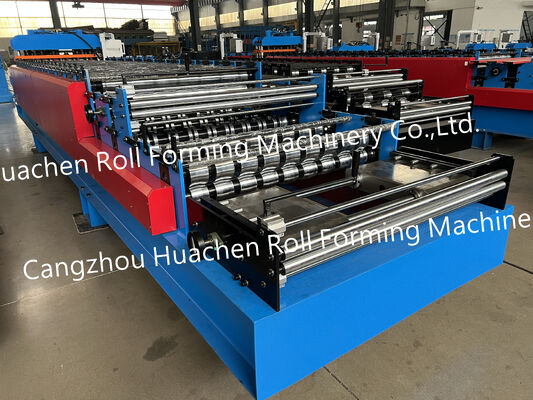 Máy tạo tấm mái lót lót màu hình sóng / Máy sản xuất lót hai lớp
