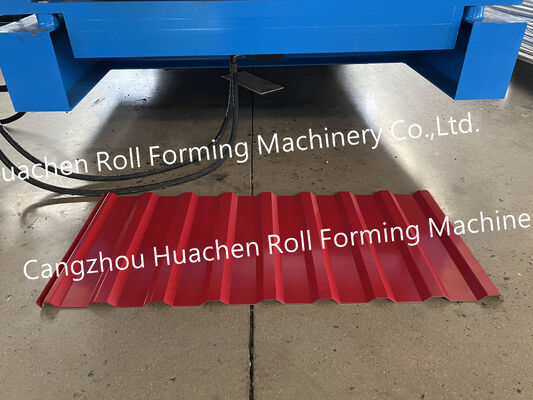 Máy tạo tấm mái lót lót màu hình sóng / Máy sản xuất lót hai lớp