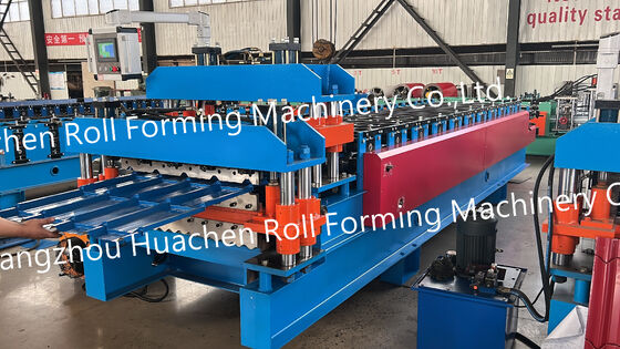 Lớp lót sàn sàn sàn kim loại tốt nhất Các nhà sản xuất tấm sàn sàn tốt nhất Máy pha lê tường Lớp mái gấp đôi Máy tạo hình cuộn Maquina De Planc