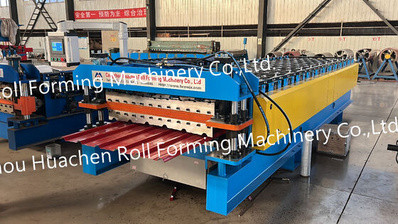 Máy tạo cuộn mái hai lớp Ibr & Step Tile Sheet Making Machine