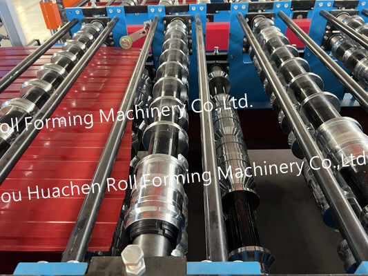 Putai kim loại lợp lợp lợp làm PPGI / PPGL / Gi / GL kẽm thép mái nhà gạch cuộn hình máy