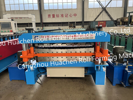 Máy tạo bảng đa chức năng chất lượng cao Máy tạo cuộn lớp hai Máy làm tấm mái bằng kẽm Máy tạo bảng mái