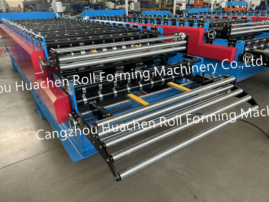 Máy tạo bảng đa chức năng chất lượng cao Máy tạo cuộn lớp hai Máy làm tấm mái bằng kẽm Máy tạo bảng mái