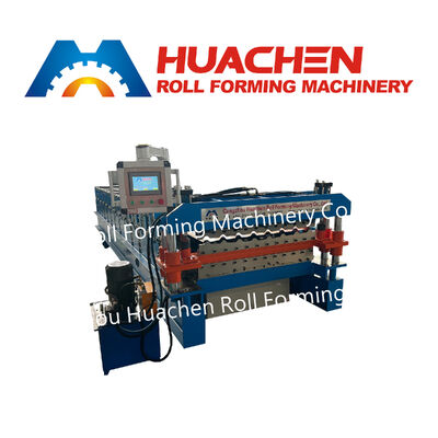 Máy chế tạo tấm mái nhà bằng thép kim loại