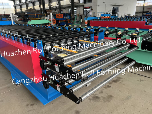 Máy chế tạo tấm mái nhà bằng thép kim loại