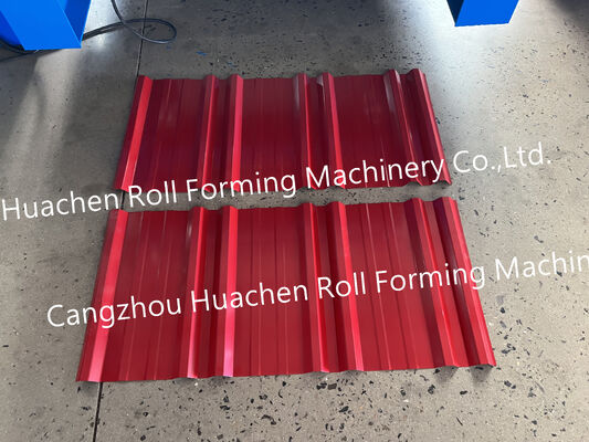 Máy chế tạo tấm mái nhà bằng thép kim loại