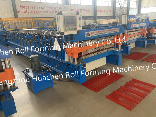 Máy tạo hình mái ngói hai lớp đầu ra từ Trung Quốc