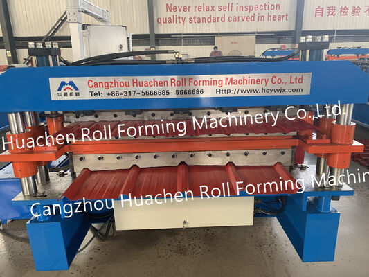 Máy hình cuộn thép galvanized hai lớp được sản xuất bởi các nhà sản xuất Trung Quốc