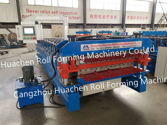 Máy hình cuộn thép galvanized hai lớp được sản xuất bởi các nhà sản xuất Trung Quốc
