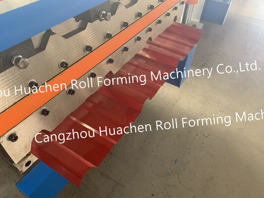 Máy tạo cuộn tấm kim loại sàn nhôm kính chính xác về kích thước
