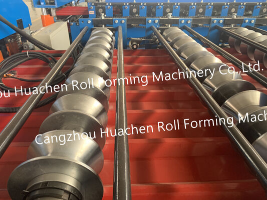 Máy tạo cuộn tấm kim loại sàn nhôm kính chính xác về kích thước