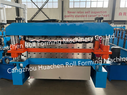 Chất lượng cao và tần số tự động mái nhà màu thép tấm kim loại cuộn hình máy