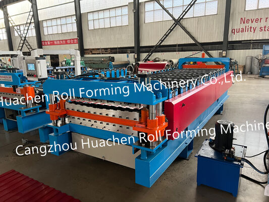 Chất lượng cao và tần số tự động mái nhà màu thép tấm kim loại cuộn hình máy