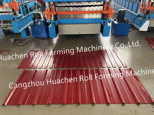 Chất lượng cao và tần số tự động mái nhà màu thép tấm kim loại cuộn hình máy