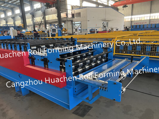 Máy hình rổ tấm mái lót nhôm dây chuyền tự động