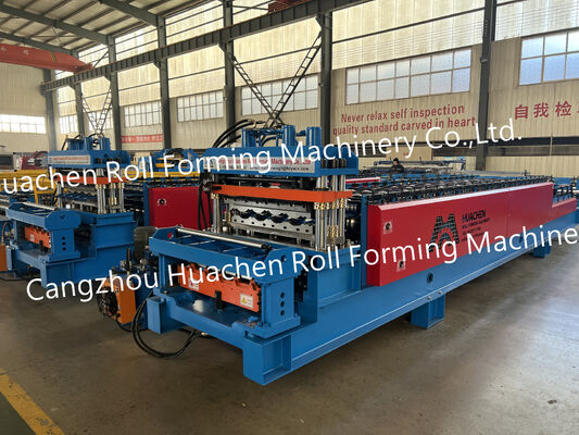 Máy tạo hình cuộn ngói tráng men hoàn toàn tự động
