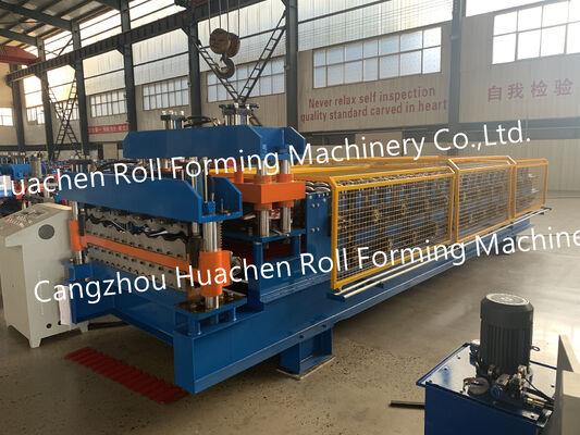 Máy tạo cuộn tấm mái vòm hình vòm hai lớp cho mái nhà kim loại