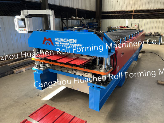 Tấm tôn kẽm Tấm lợp tôn Máy tạo hình cuộn với giá xuất xưởng