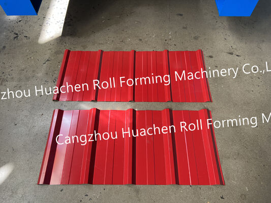 Tấm tôn kẽm Tấm lợp tôn Máy tạo hình cuộn với giá xuất xưởng