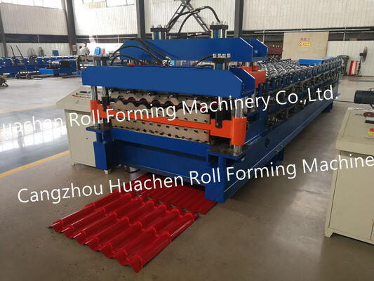 Hot Sale Tuff Rib Metal Roofing Making Machine with Pre-Cutter Max Rib AG Panel Roll Forming Machine