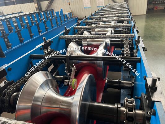 Máy tạo hình cuộn nắp kim loại hiệu suất cao cho ngành sản xuất tấm lợp