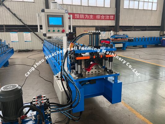 Máy tạo hình cuộn nắp kim loại hiệu suất cao cho ngành sản xuất tấm lợp