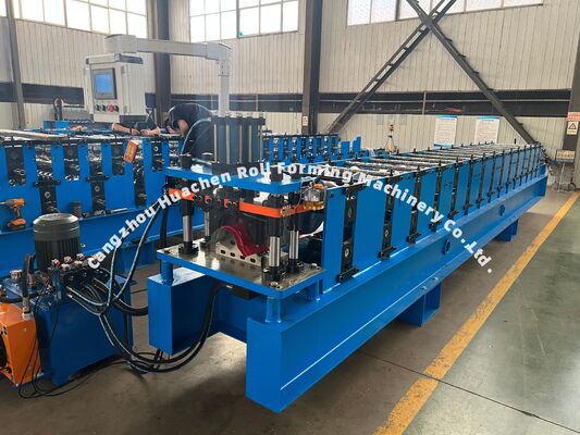 Máy tạo hình cuộn nắp kim loại hiệu suất cao cho ngành sản xuất tấm lợp