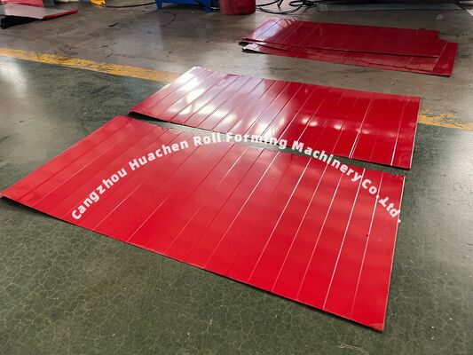 Máy chế tạo tấm mái nhà bằng thép kim loại