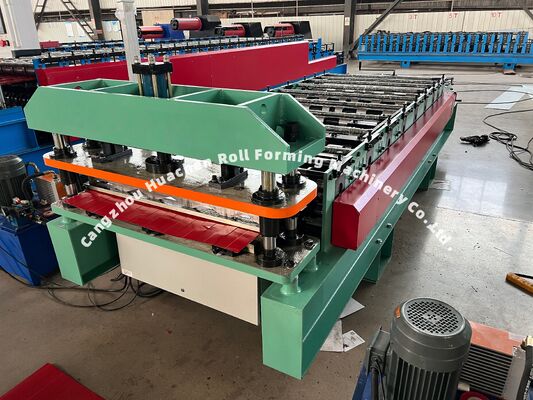Máy chế tạo tấm mái nhà bằng thép kim loại