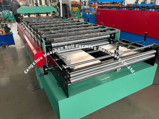 Máy chế tạo tấm mái nhà bằng thép kim loại