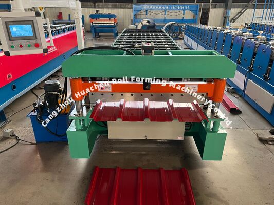 Máy tạo hình mái ngói hai lớp đầu ra từ Trung Quốc