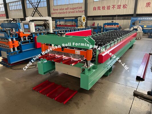 Máy tạo hình mái ngói hai lớp đầu ra từ Trung Quốc