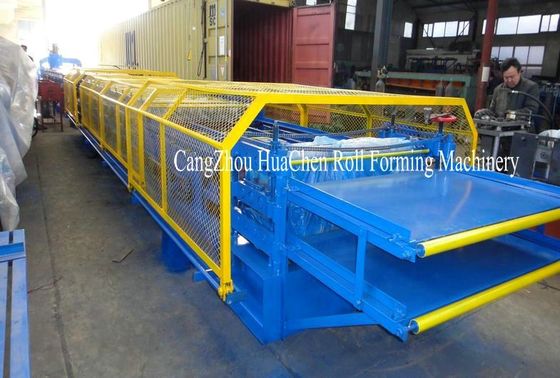 Máy cán tấm lợp mái hai lớp Siemens PLC với con lăn cứng Thép số 45